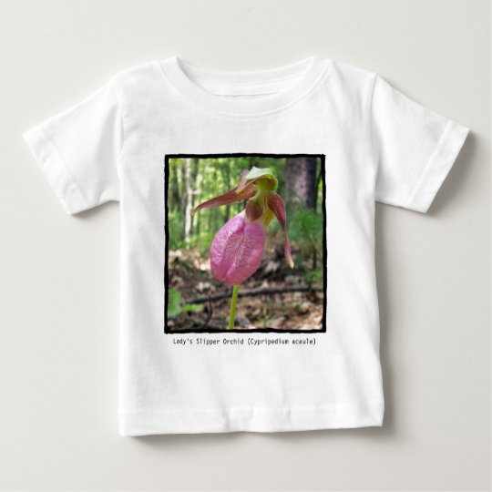 Baby's T-Shirt with Wild Orchid Photo