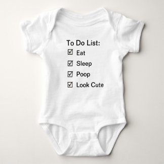 Baby's Tasks Baby Bodysuit