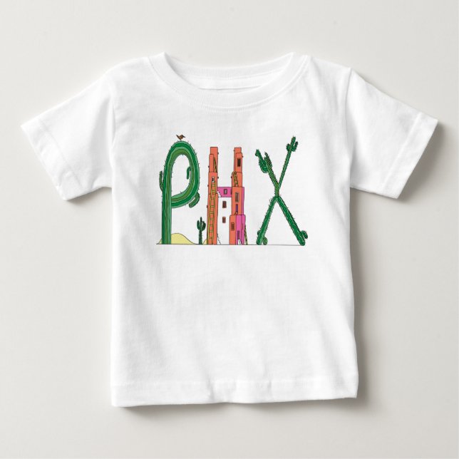 Baby's Tee | PHOENIX, AZ (PHX) (Front)