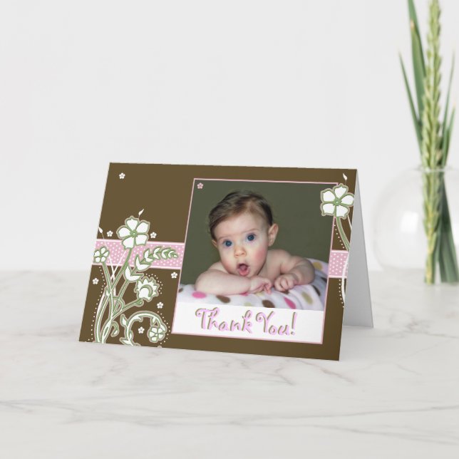 Baby's Thank You! You Card (Front)