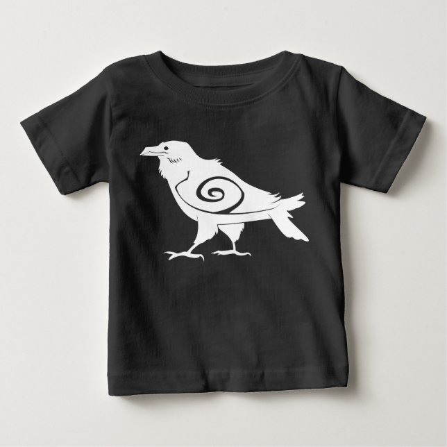 Baby's Tribal Raven Tee (Front)