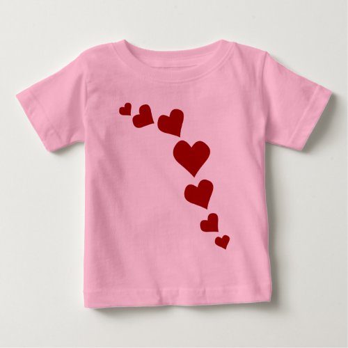 Babys Valentines T_Shirt Baby Love Shirt Custom