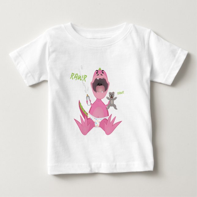 Babysaurus Baby T-Shirt (Front)
