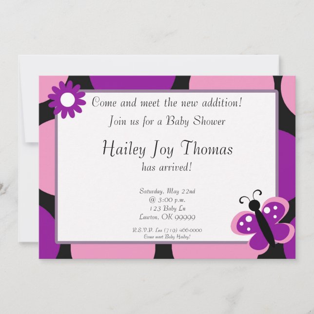 babysh, Come and meet the new addition!, Join ... Invitation (Front)