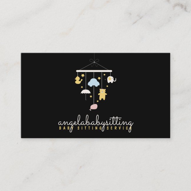 Babysitter Business Card