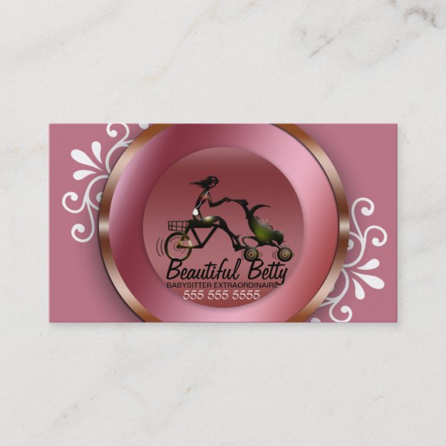 Babysitter Business Card (Front)