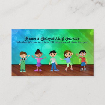 Babysitter Business Cards by MsRenny at Zazzle