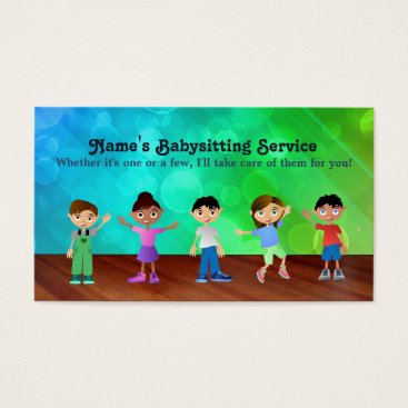 Babysitter Business Cards Babysitter Business Cards
