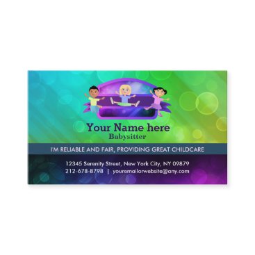 Babysitter Business Cards Babysitter Business Cards