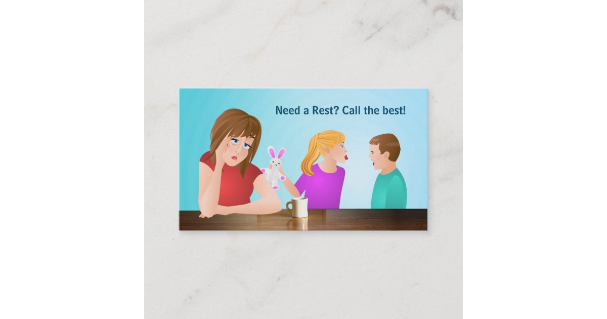 babysitter business cards slogans zazzle com babysitter slogans