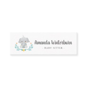 Babysitter business cute card Babysitter business cute card
