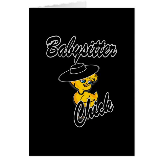 Babysitter Chick #4 Cards (Front)