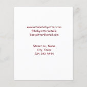 Babysitter child daycare nanny add name details q (Back)