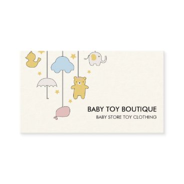 Babysitter Daycare Nursery Toy Boutique Business Card Babysitter Daycare Nursery Toy Boutique Business Card