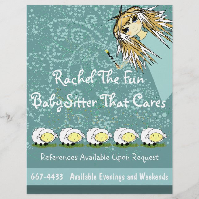 BabySitter Flyer (Front)