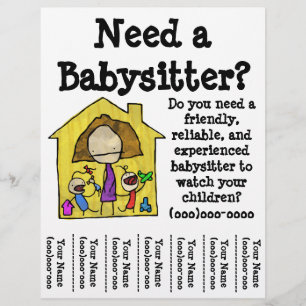 Babysitter Flyer