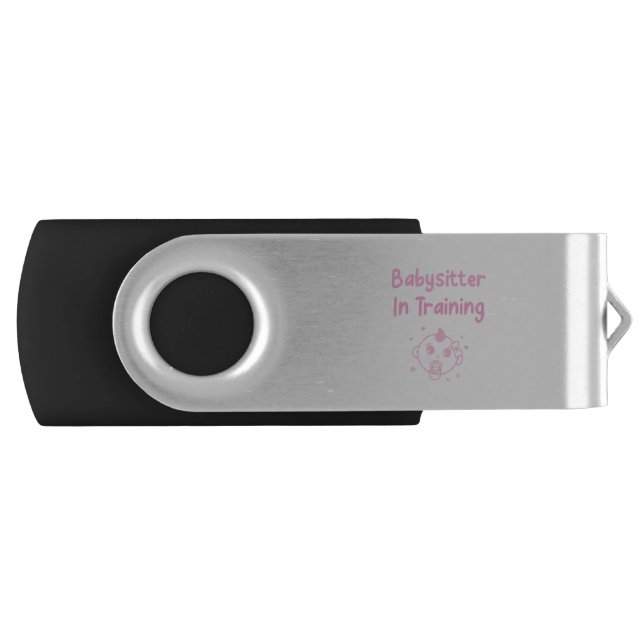 Babysitter In Training Flash Drive (Front)