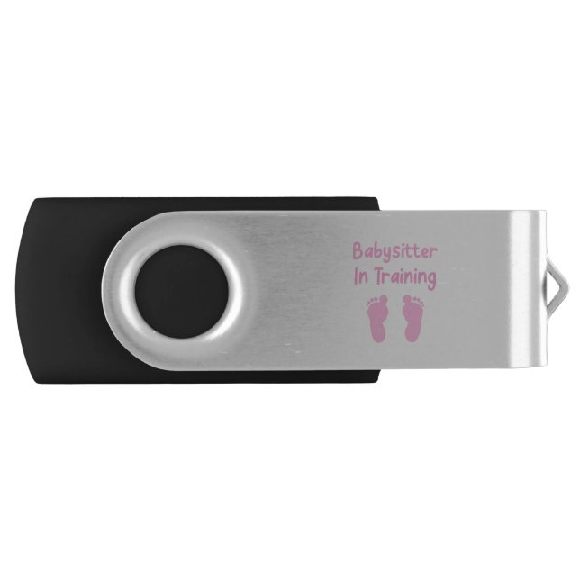 Babysitter In Training Flash Drive (Front)