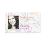 Babysitter Nanny Photo Personalized Teacher Business Card Babysitter Nanny Photo Personalized Teacher Business Card