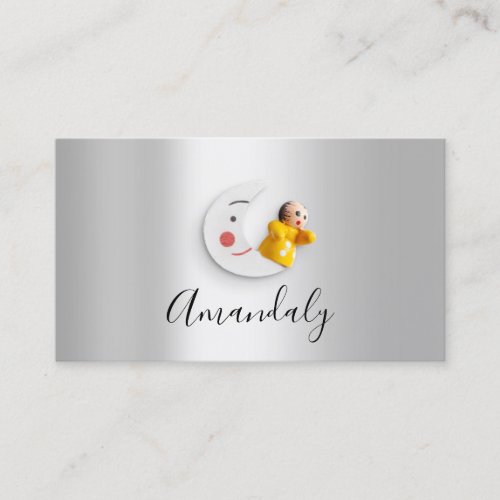 Babysitter Nanny Professional Child Daycare AuPair Business Card