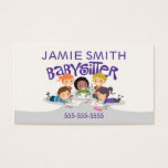 Babysitter Professional Business Card Babysitter Professional Business Card