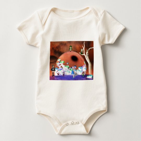 Babysitters in a Strange World Baby Bodysuit
