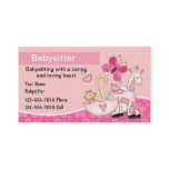Babysitting Business Cards Babysitting Business Cards