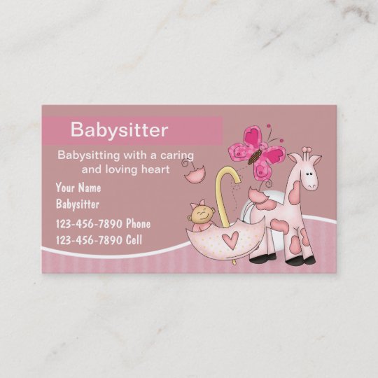 Babysitting Business Cards | Zazzle.com