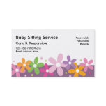Babysitting Business Cards Babysitting Business Cards