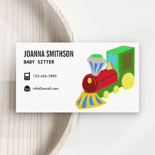 Babysitting Day Care Kindergarten Babysitter Business Card