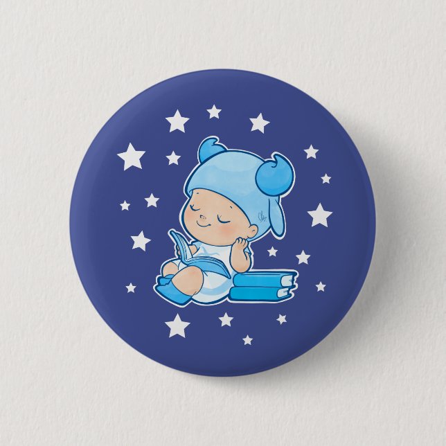 Babytoon Taurus Button (Front)