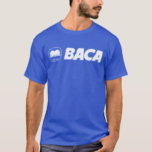 BACA - Indonesia Parody Brand Bank Logo T-Shirt