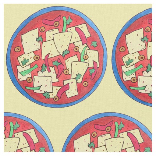 Bacalao Puerto Rican Cuisine Salted Cod Stew Fabric