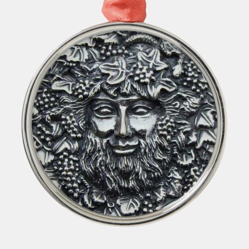 Bacchus 1 metal ornament