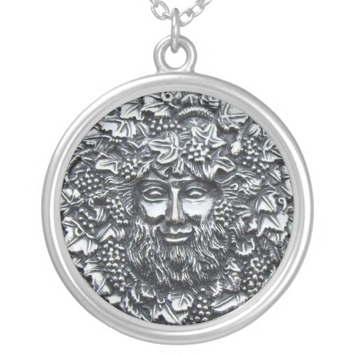 Bacchus 1 silver plated necklace