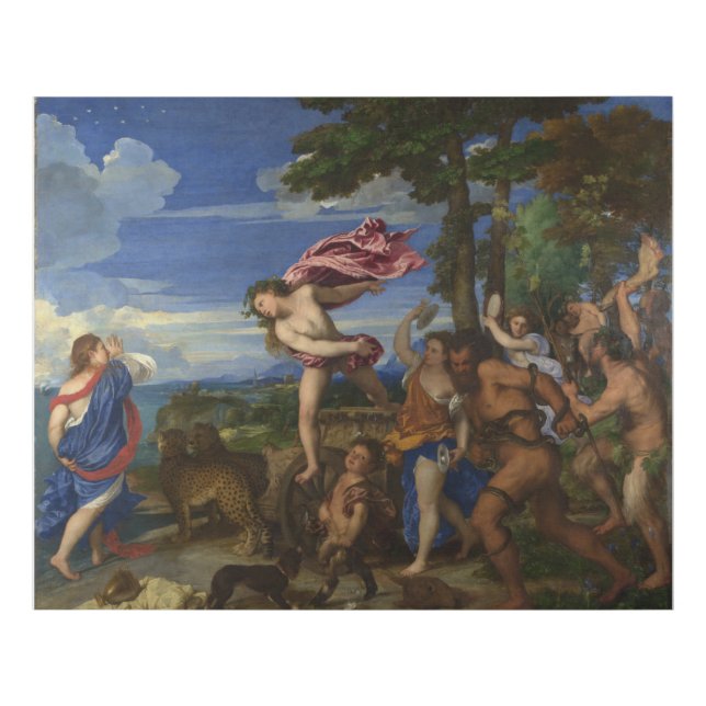 Bacchus and Ariadne by Titian - Canvas (Front)