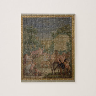 Bacchus and Ariadne (oil on canvas) 2 Jigsaw Puzzle