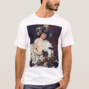 Bacchus By Michelangelo Merisi Da Caravaggio T-Shirt