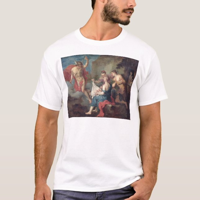 Bacchus Delivered to the Nymphs of Nysa T-Shirt (Front)