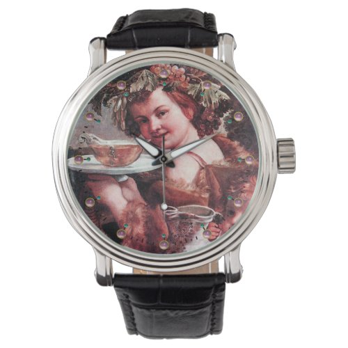 BACCHUS GRAPES AND WHITE WINE WATCH