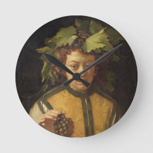 Bacchus Round Clock