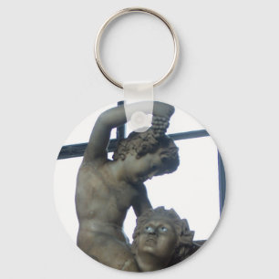 Bacchus Statue in the Vatican Keychain