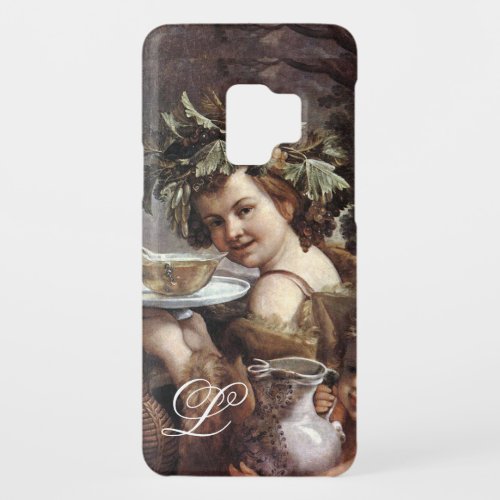 BACCHUS WITH GRAPES AND WINE MONOGRAM Case_Mate SAMSUNG GALAXY S9 CASE