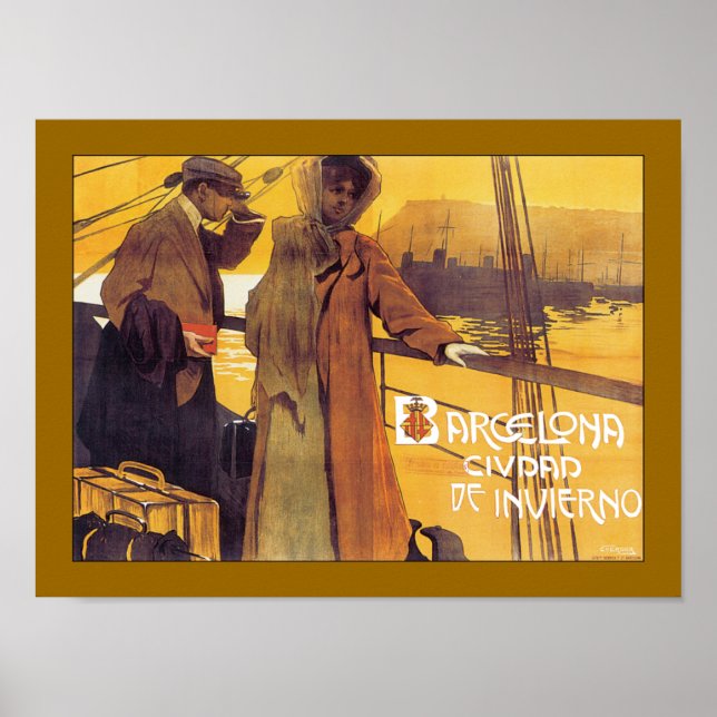 Bacelona Ciudad De Invierno Poster (Front)