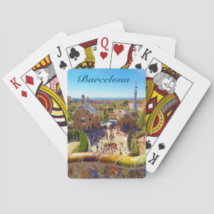 Bacelona Park Guell, Classic Playing Cards