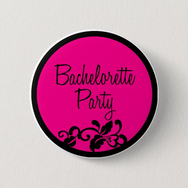 bach-2 pinback button (Front)