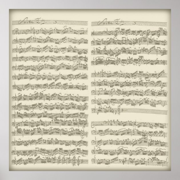 bach cello suites original manuscript