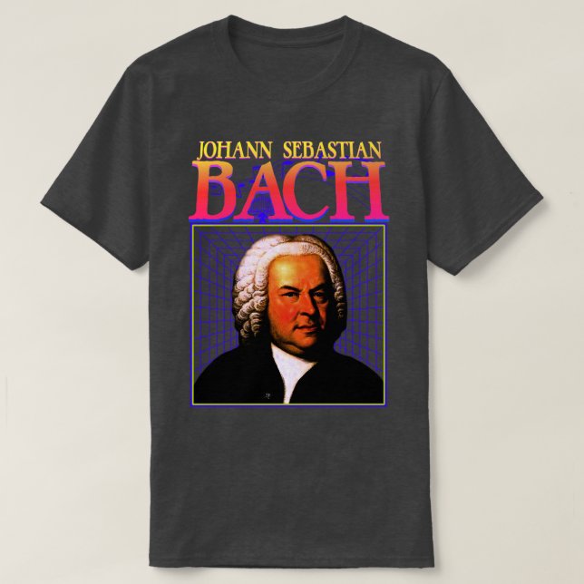 BACH 80s Design T-Shirt (Design Front)