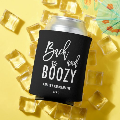 Bach and Boozy Bachelorette Bridal Party Can Cooler