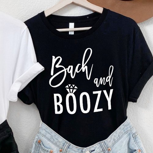 Bach and Boozy Bachelorette Bridal Party T_Shirt